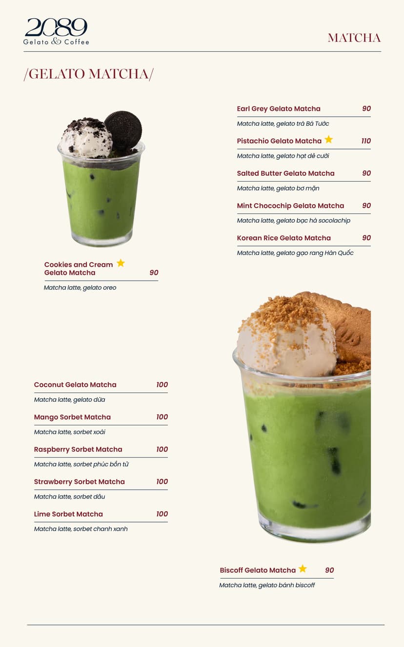 Menu page 5