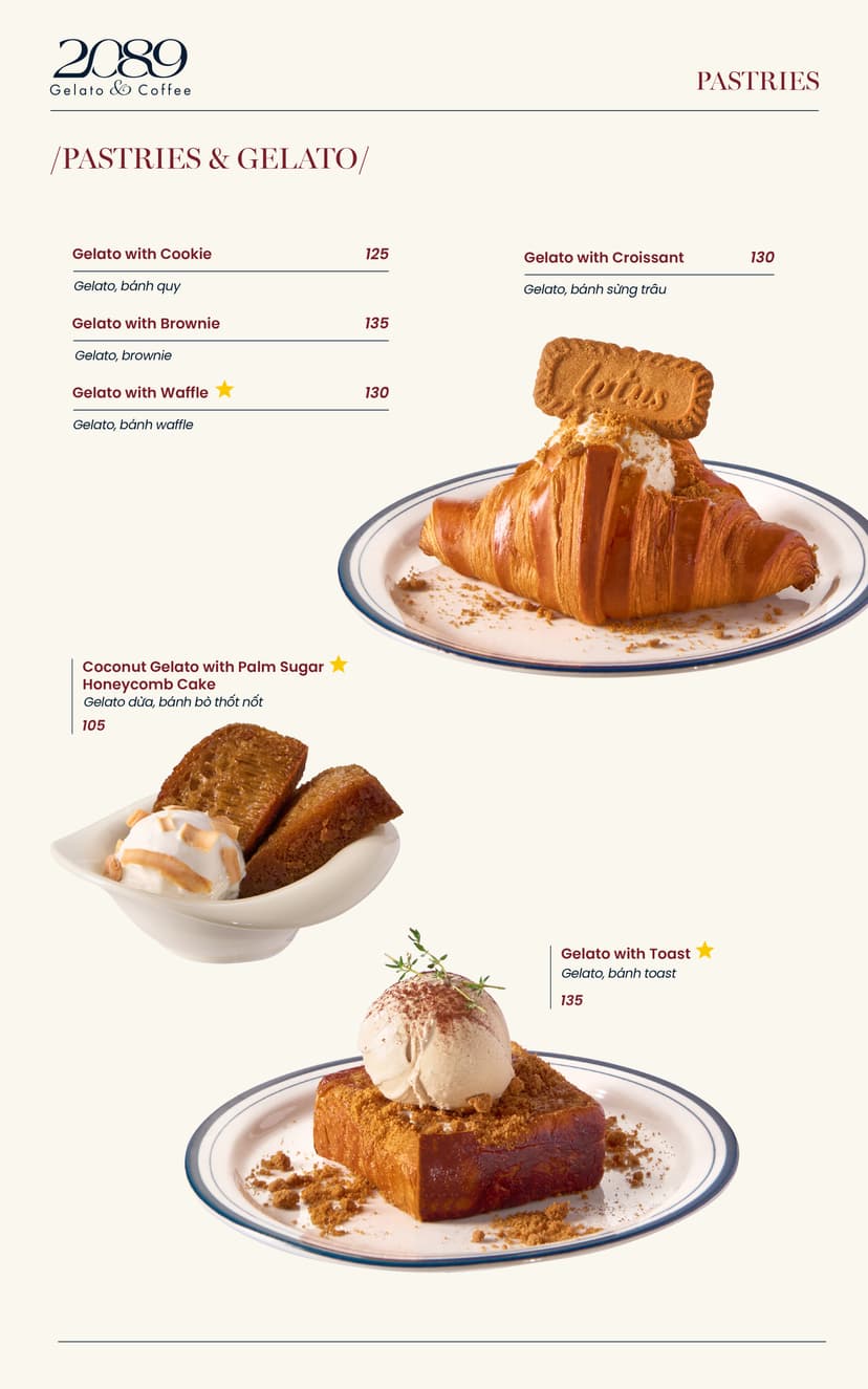 Menu page 9